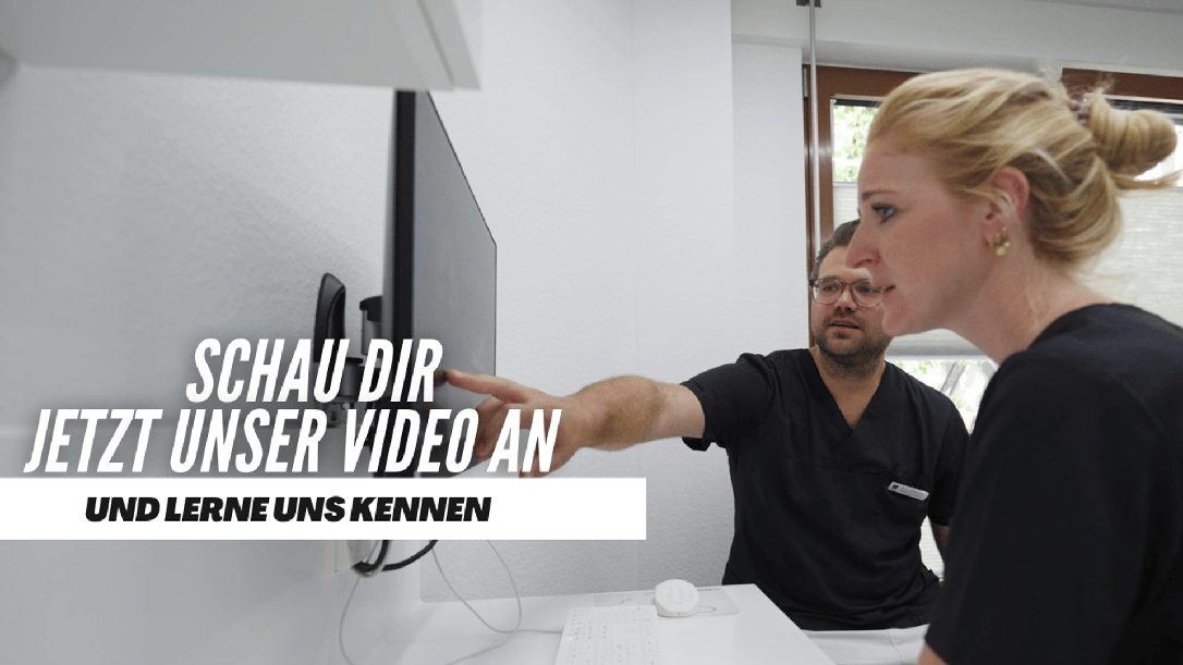 Standbild aus dem Video der Praxis: Schau dir jetzt unser Video an und lerne uns kennen